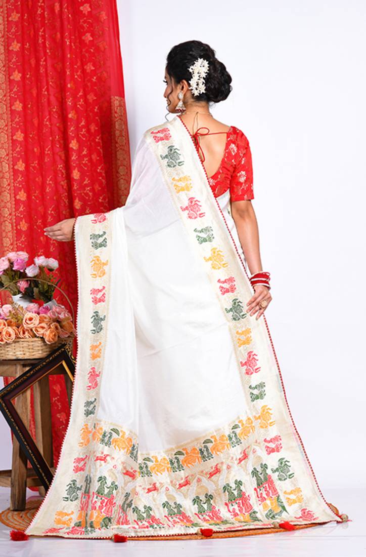 PURE DOLA SILK SAREE