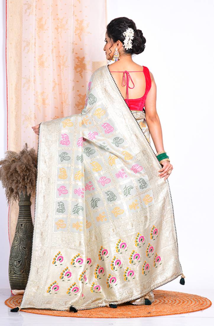 PURE DOLA SILK SAREE