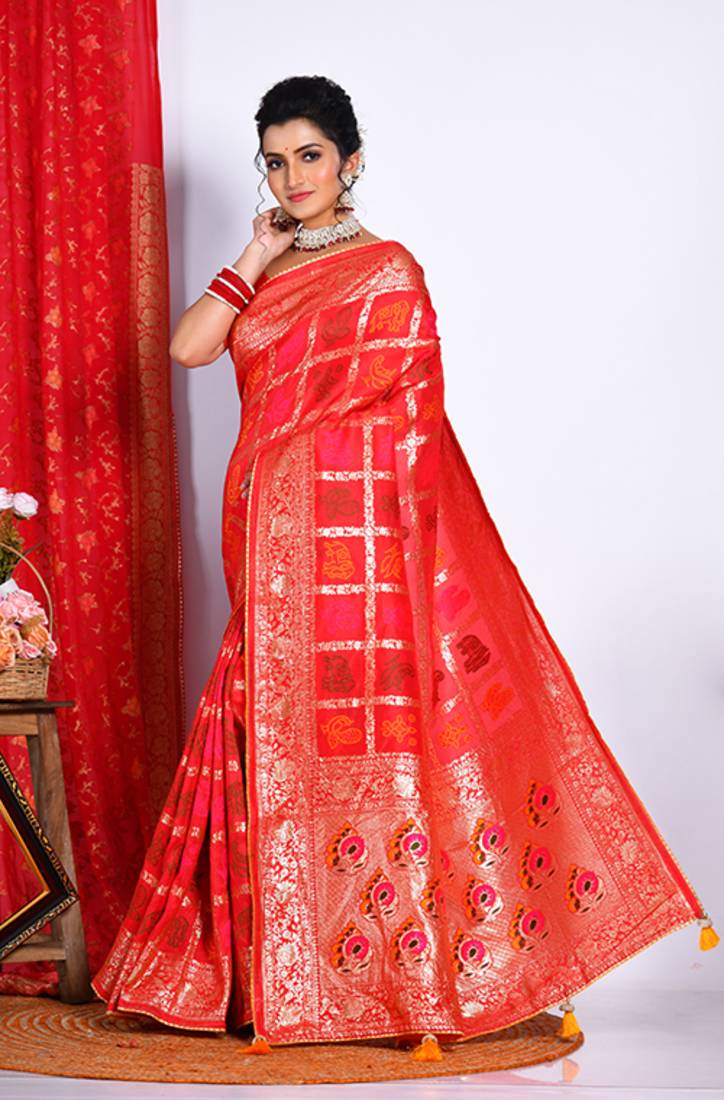 PURE DOLA SILK SAREE