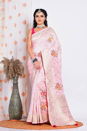 PURE RUSSIAN SILK SAREE