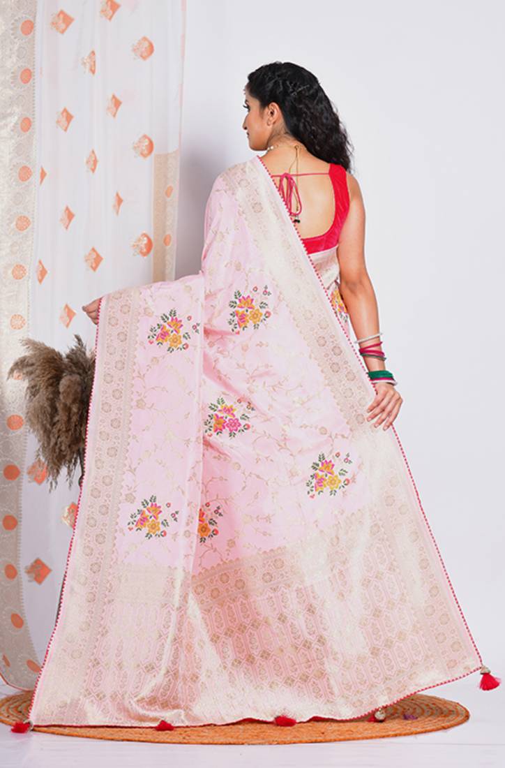 PURE RUSSIAN SILK SAREE