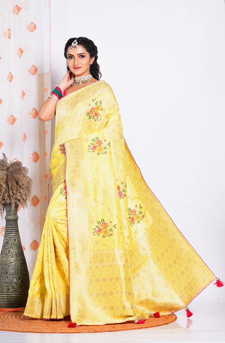 PURE RUSSIAN SILK SAREE