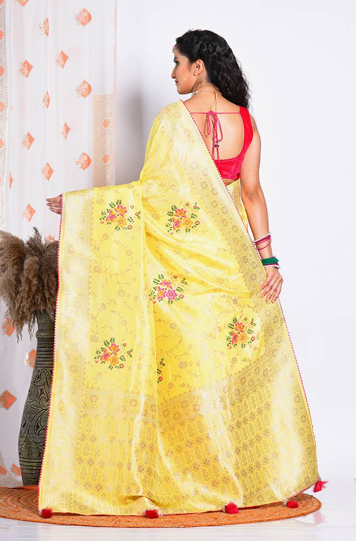PURE RUSSIAN SILK SAREE