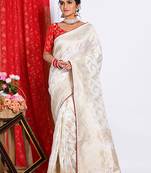 PURE RUSSIAN SILK SAREE