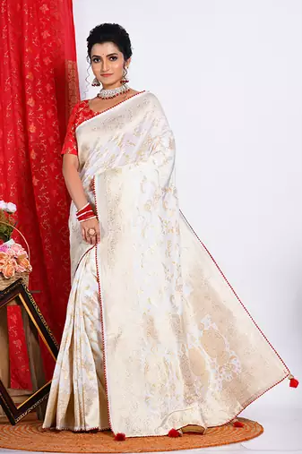 PURE RUSSIAN SILK SAREE