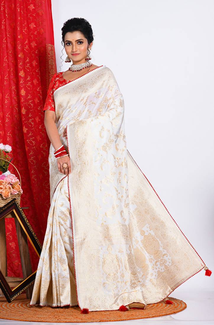 PURE RUSSIAN SILK SAREE