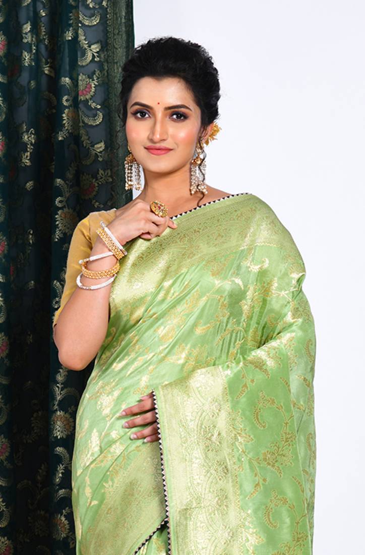PURE RUSSIAN SILK SAREE