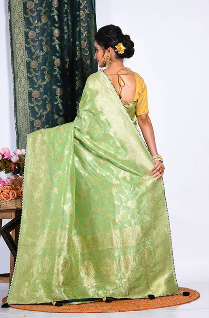 PURE RUSSIAN SILK SAREE
