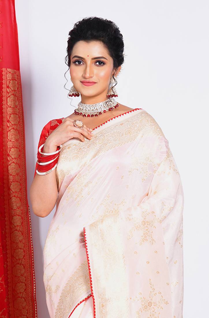 PURE RUSSIAN SILK SAREE