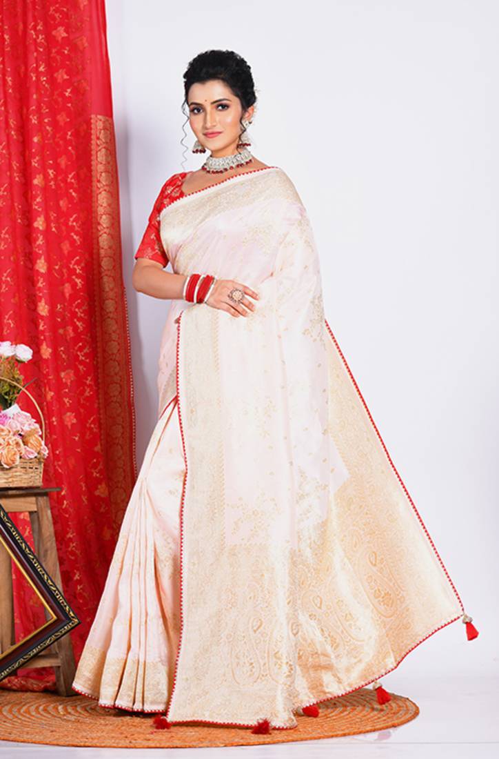 PURE RUSSIAN SILK SAREE
