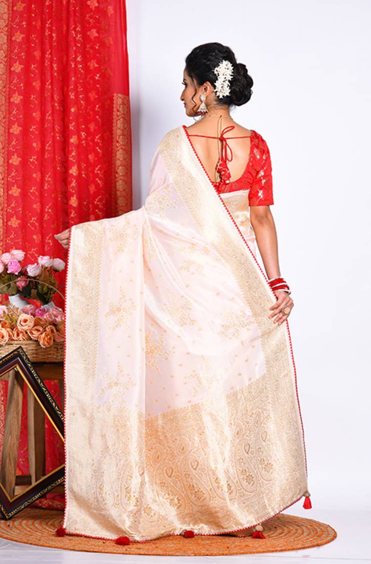 PURE RUSSIAN SILK SAREE