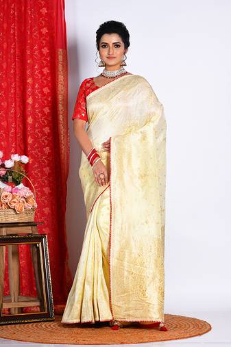 PURE RUSSIAN SILK SAREE