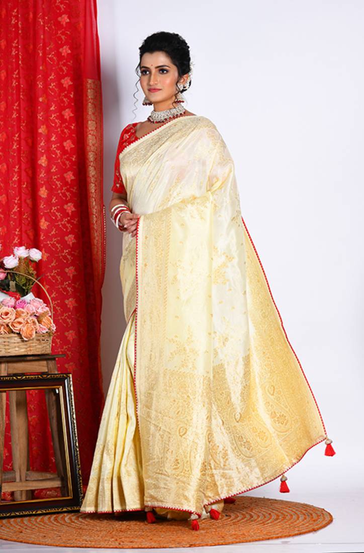PURE RUSSIAN SILK SAREE