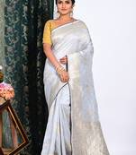 PURE RUSSIAN SILK SAREE