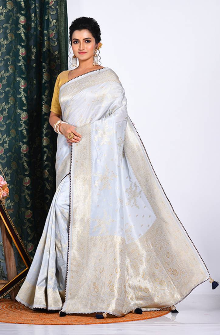 PURE RUSSIAN SILK SAREE