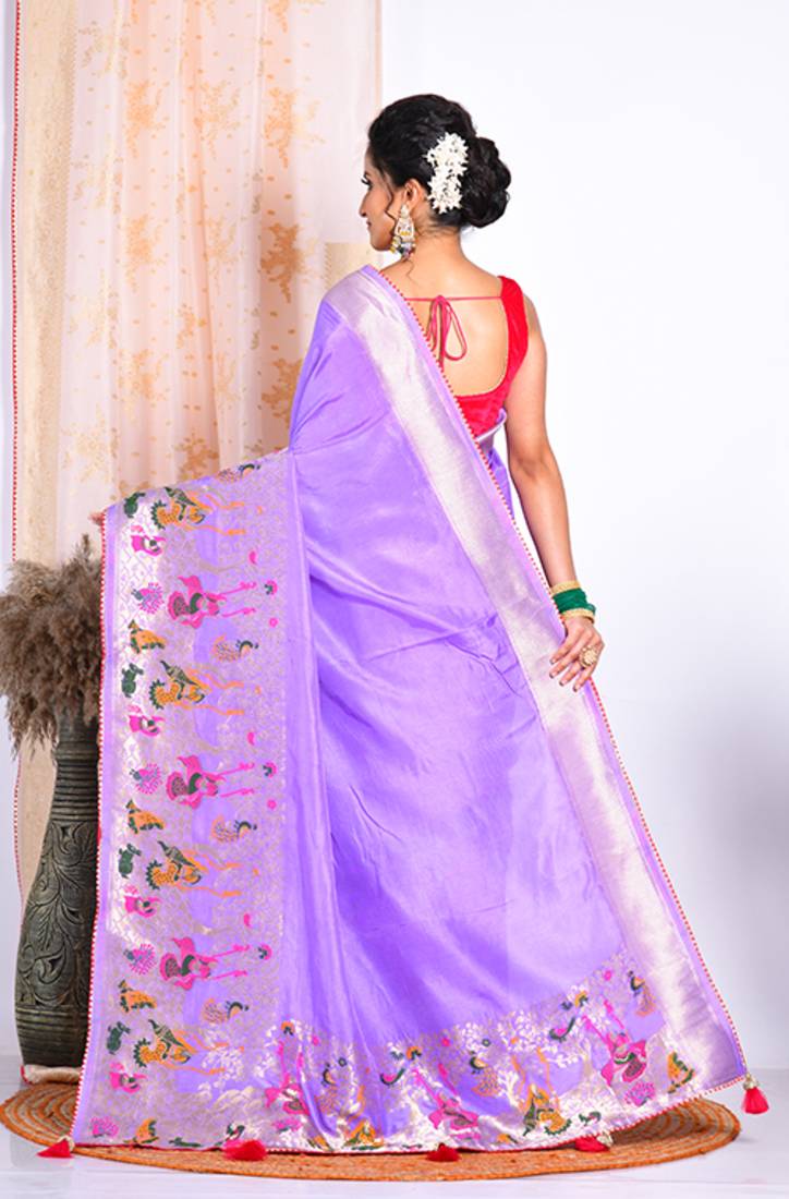 PURE RUSSIAN SILK SAREE