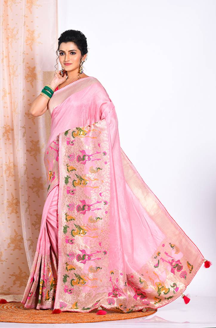 PURE RUSSIAN SILK SAREE