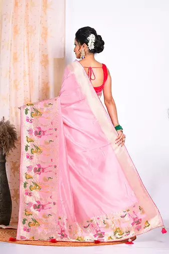 PURE RUSSIAN SILK SAREE