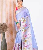 PURE RUSSIAN SILK SAREE