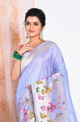 PURE RUSSIAN SILK SAREE 2