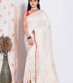 PURE RUSSIAN SILK SAREE