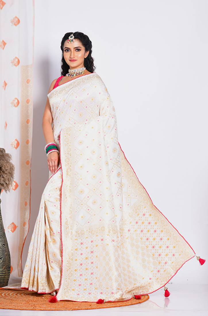 PURE RUSSIAN SILK SAREE