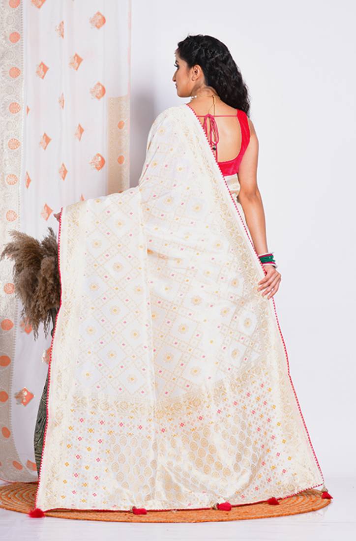 PURE RUSSIAN SILK SAREE