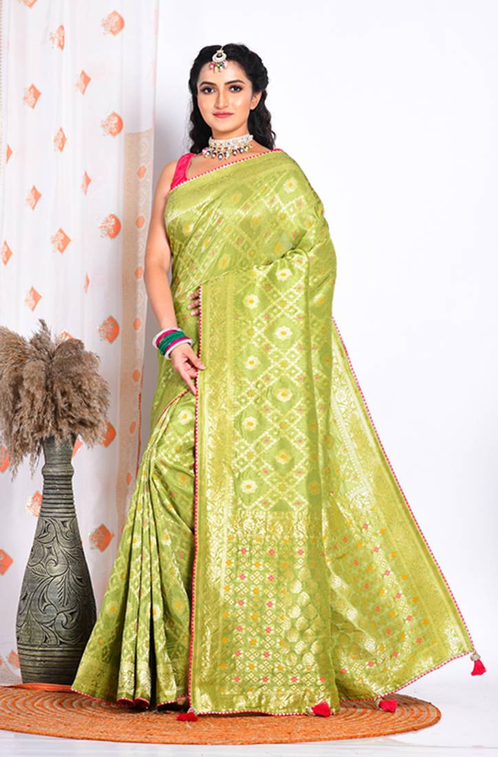 PURE RUSSIAN SILK SAREE