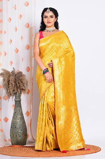 PURE RUSSIAN SILK SAREE