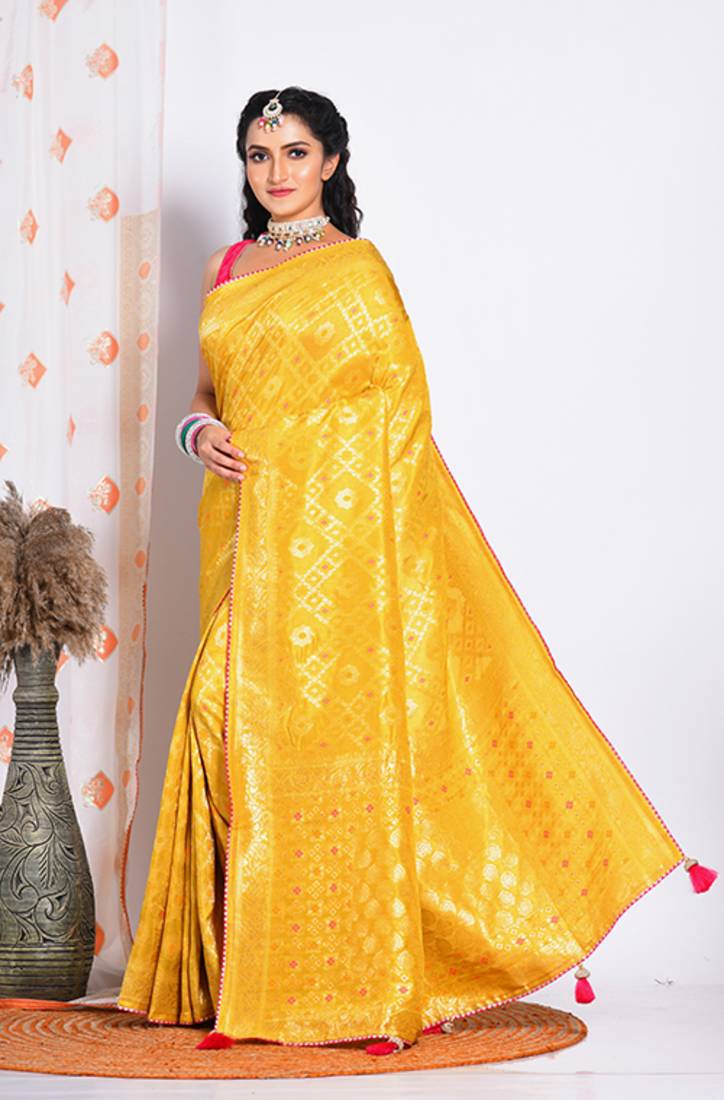 PURE RUSSIAN SILK SAREE