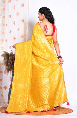 PURE RUSSIAN SILK SAREE 4