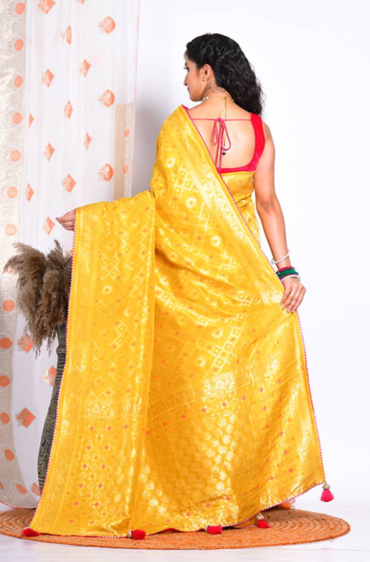 PURE RUSSIAN SILK SAREE