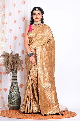 PURE RUSSIAN SILK SAREE