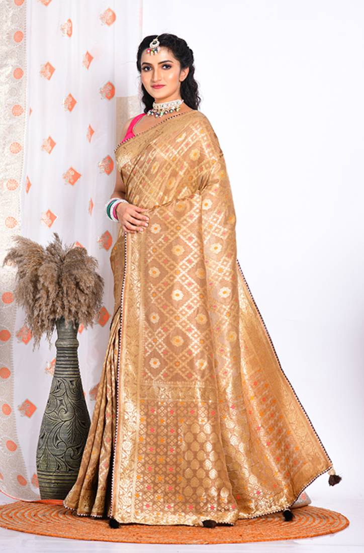 PURE RUSSIAN SILK SAREE
