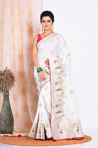 PURE RUSSIAN SILK SAREE