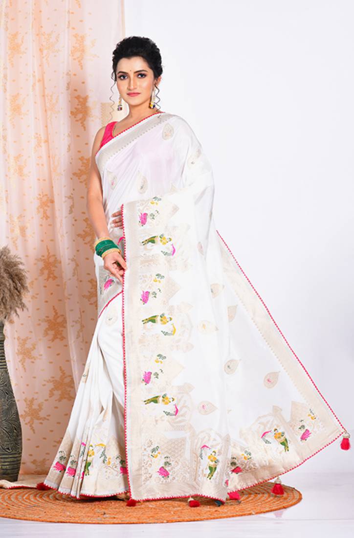 PURE RUSSIAN SILK SAREE