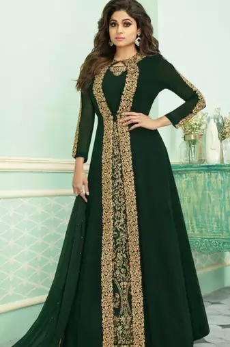 Green Wedding Kaftan for Women