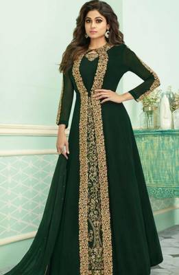 Green Wedding Kaftan for Women 4