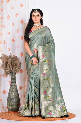 PURE RUSSIAN SILK SAREE 1