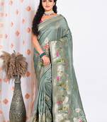 PURE RUSSIAN SILK SAREE