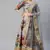 GREY DIGITAL PRINT DORI SEQUINS EMBROIDERED WITH PEARL WORK ART SILK FESTIVE DESIGNER PARTY SEMI STITCHED LEHENGA CHOLI