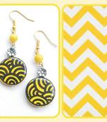 Trible Print earrings