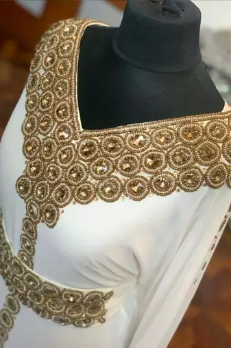 White Eid Kaftan for Women