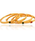 Spectacular Gold plated American Diamond Bangle