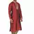 Maroon Kurta Set With Cording All Over And Sripes In The Placket With Cording On The Placket  And Collar