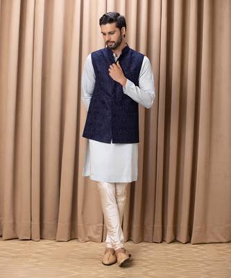 Navy blue ameera bandi set 1