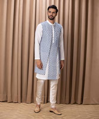 Powder blue azaan bandi set 1