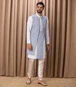 Powder blue azaan bandi set