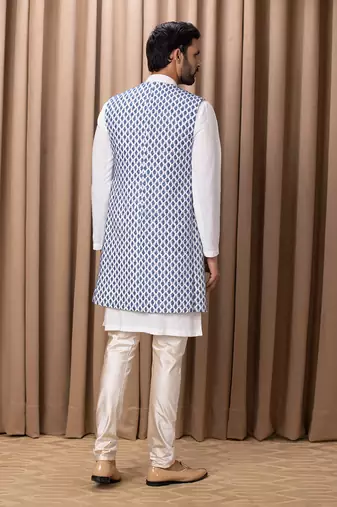 Powder blue azaan bandi set
