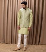 Mint green fahad bandi set